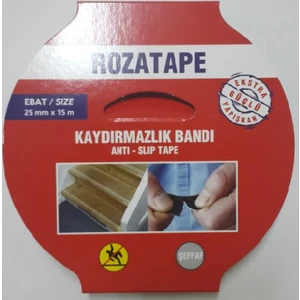 Kaydırmazlık Bandı ŞEFFAF 25MM*15M
