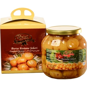 Öztad Bütün Kestane Şekeri (Duble) 2 Kg Kavanoz