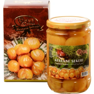 Öztad Bütün Kestane Şekeri (Duble) 800 Gr Kavanoz
