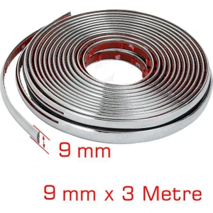 3 Metre X 9 Mm Nikelaj Dekoratif Çita 16A002