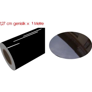 Parlak Siyah Folyo 1.27 X 1 Metre 55G018