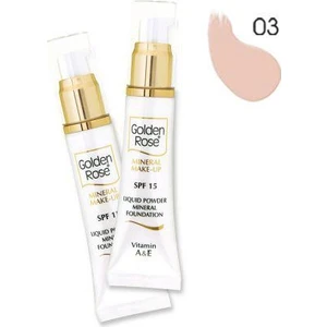 Golden Rose Liquid Powder Mineral Foundation No: 3