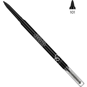 Golden Rose Longstay Precise Browliner No: 101 Black - Asansörlü Kaş Kalemi - 8691190595012