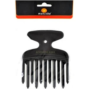 Tarak 1203 Siyah Saç Tarama Aracı Dayanıklı Plastik Malzeme ile