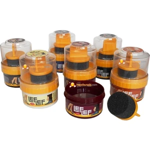 Nuri Leflef Krem Ayakkabı Boyası Cilalı 60 ml Açık Kahve