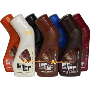 Nuri Leflef Likit Ayakkabı Boyası Cilalı 75 ml Bordo