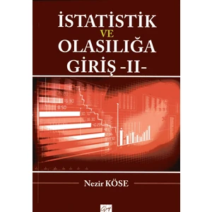 Gazi Kitabevi İstatistik Ve Olasılığa Giriş 2