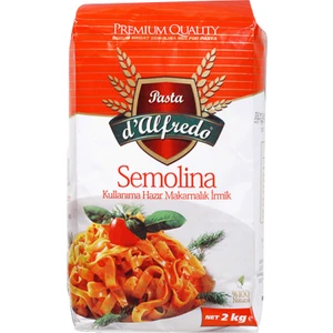Pasta D'Alfredo Semolina Makarnalık İrmik 2 kg
