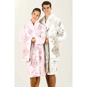 Emıly Kadife Aile Bornoz Seti Pudra Kahve