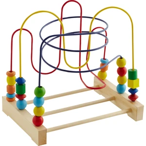 Ahşap Boncuklu Helezon