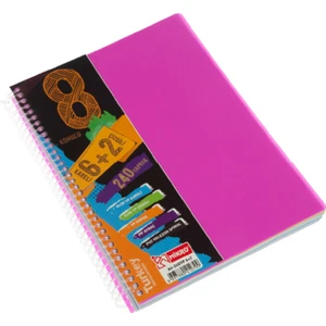 A4-240 Yp 6+2 Ayraçlı Okul Defteri