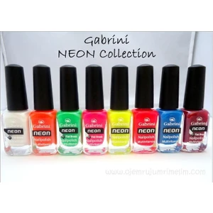 Gabrını Neon Flat Brush Oje 13 Ml No: N 03