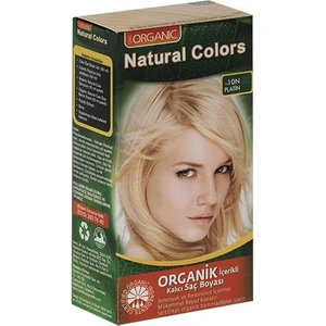 Organic Natural Colors Bitkisel Kalıcı Saç Boyası 10N Platin
