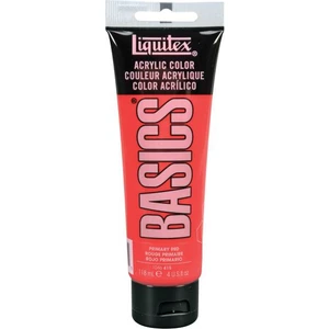 Basics 118 ml Primary Red