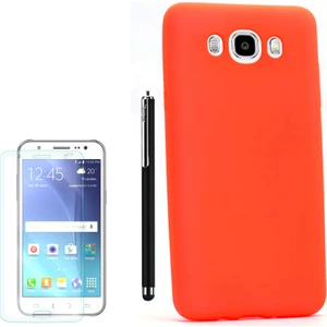 Samsung Galaxy J5 2015 Kılıf Premier Silikon Arka Kapak +Kalem + Cam