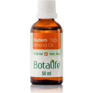 %100 Saf Doğal Badem Yağı(prunus amygdalus .dulcus oil) 50 ml