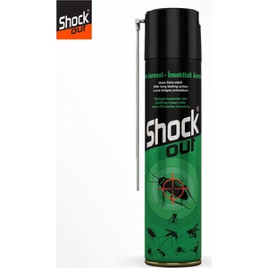 Shock Out Böcek Aerosol Hamamböceği Kalorifer Böceği, Karınca, Bi