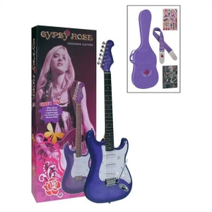 GRE1KCPP Gypse Rose Elektro Gitar Seti (Kılıf,Askı,Çıkartma ve Dvd Hediyeli)