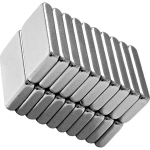 Mıknatıs AVM Neodyum Güçlü Mıknatıs Dikdörtgen 20X10X2Mm (10 Adet Set)