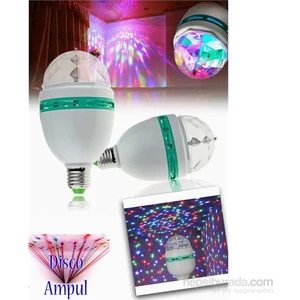 Dekoratif 360 Derece Dönen LED Disko Lamba