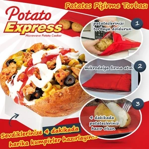 Patates Pişirme Kumpir Torbası Potato Express