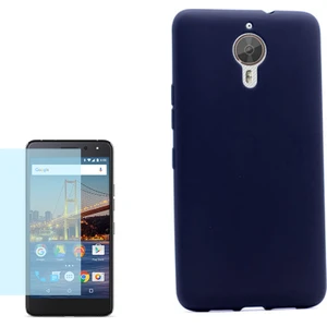 General Mobile Gm5 Plus Kılıf Premier Silikon Yumuşak Arka Kapak +Cam