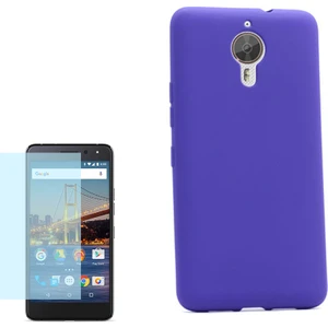 General Mobile Gm5 Plus Kılıf Premier Silikon Yumuşak Arka Kapak +Cam