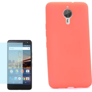 General Mobile Gm5 Plus Kılıf Premier Silikon Yumuşak Arka Kapak +Cam