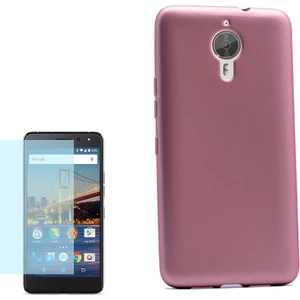 General Mobile Gm5 Plus Kılıf Premier Silikon Yumuşak Arka Kapak +Cam