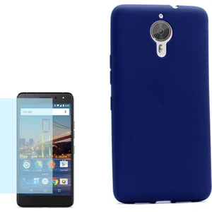 General Mobile Gm5 Plus Kılıf Premier Silikon Yumuşak Arka Kapak +Cam