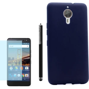General Mobile Gm5 Plus Kılıf Premier Silikon Yumuşak Arka Kapak +Kalem +Cam