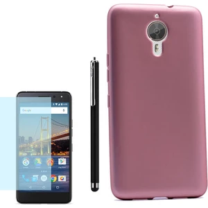 General Mobile Gm5 Plus Kılıf Premier Silikon Yumuşak Arka Kapak +Kalem +Cam