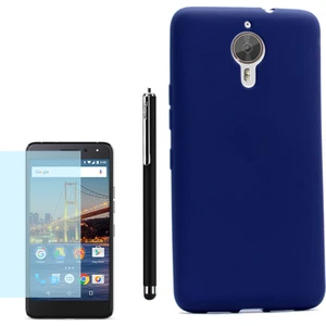 General Mobile Gm5 Plus Kılıf Premier Silikon Yumuşak Arka Kapak +Kalem +Cam