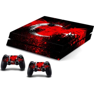 Stickermarket Ps4 Türk Bayrağı Sticker Seti