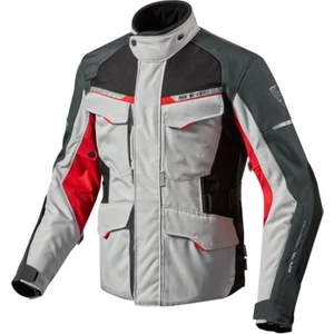Outback 2 Kışlık Motosiklet Montu (Gri-Kırmızı)