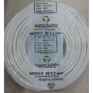 3X2,5 Ttr Kablo 100Mt