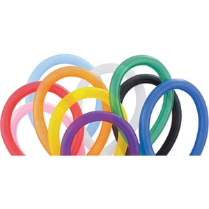 Karışık Renk Sosis Balon 100 Adet