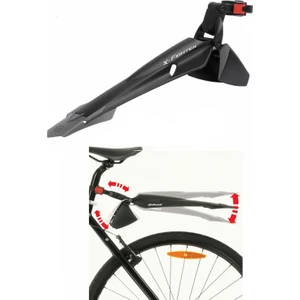 X-Fighter Arka Çamurluk 26-27.5-29 Siyah