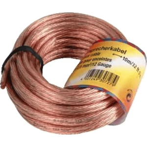 Hoparlör Kablosu 2x2.5mm² Transparan 10m