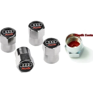 Audi Sibop Kapağı Metal 4 Adet