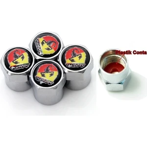 Abarth Sibop Kapağı Metal 4 Adet