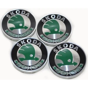 Skoda Jant Göbeği Universal Yeşil 55 Mm