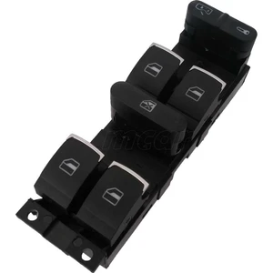 Volkswagen Bora Sol Dörtlü Cam Açma Anahtarı Krom