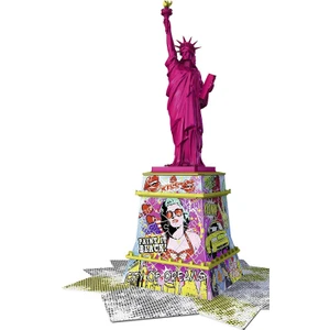 3 Boyutlu Plastik Puzzle Pop art Özgürlük Anıtı-125975