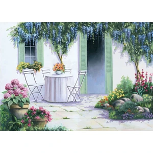 500 Parça Mor Salkım Puzzle (49 x 34 cm)