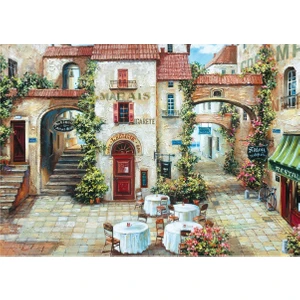 68 x 48 cm - 1000 Parça Köy Meydanı Puzzle