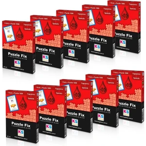Ks Games 10'lu Puzzle Yapıştırıcısı Set (10X40 Ml)