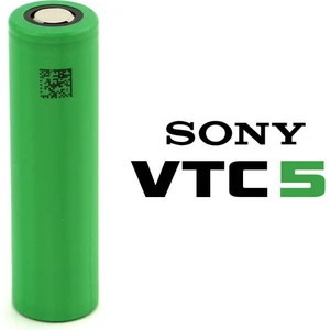 SONY VTC5 18650 3.7V 2600mAh Li-ion Şarjlı Pil  (30A Discharger)