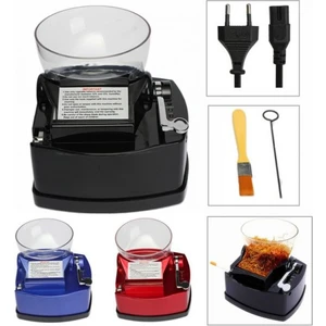 Elektrikli Sigara Sarma Makinesi Hazneli Mavi