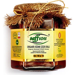 Saff 1011 Organik Süzme Çiçek Balı 700 Gr.